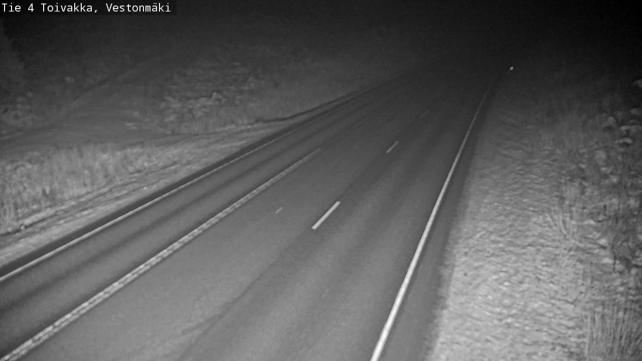 Weather Camera Image Väg 4 Toivakka, Vestonmäki, Toivakka, Keski-Suomi
