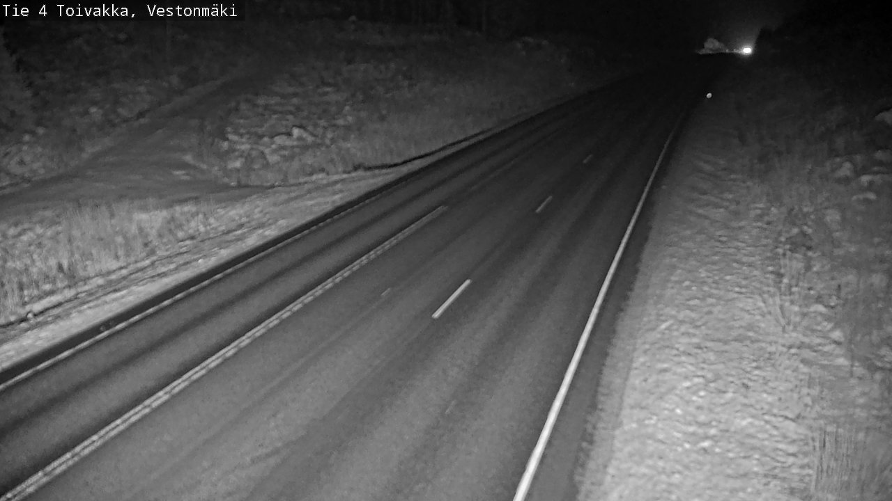 Weather Camera Image Väg 4 Toivakka, Vestonmäki, Toivakka, Keski-Suomi
