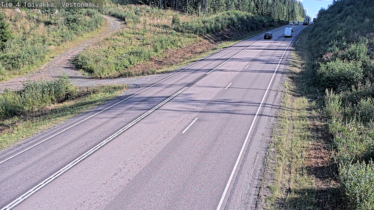 Kelikamerat Kuva Tie 4 Toivakka, Vestonmäki, Toivakka, Keski-Suomi
