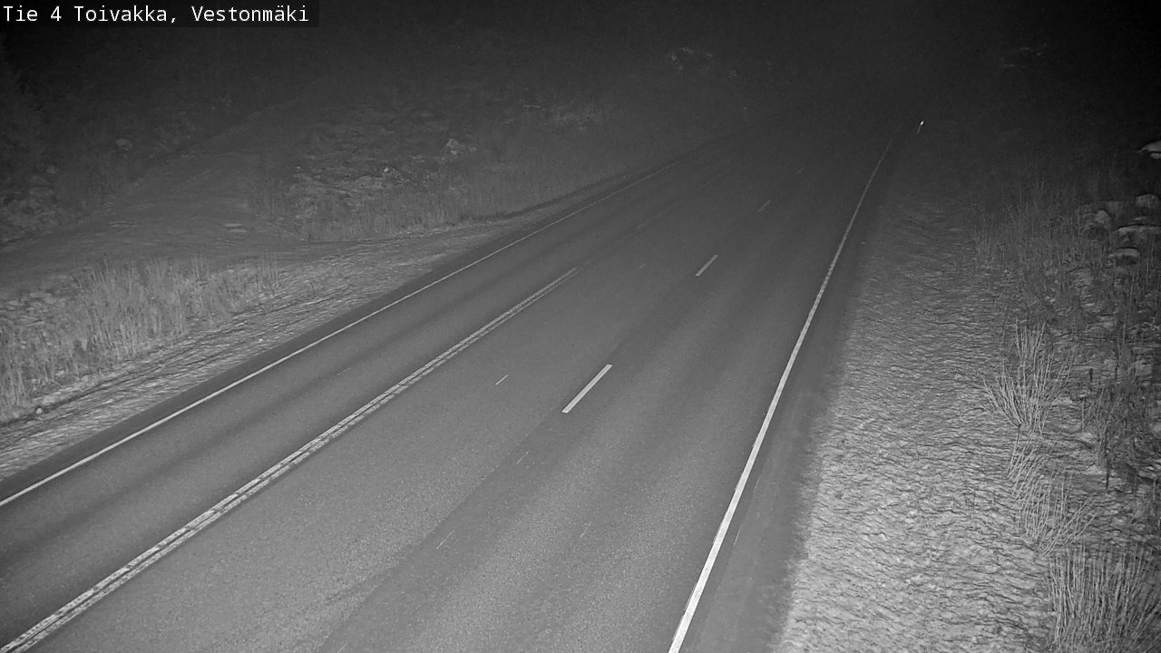 Weather Camera Image Väg 4 Toivakka, Vestonmäki, Toivakka, Keski-Suomi