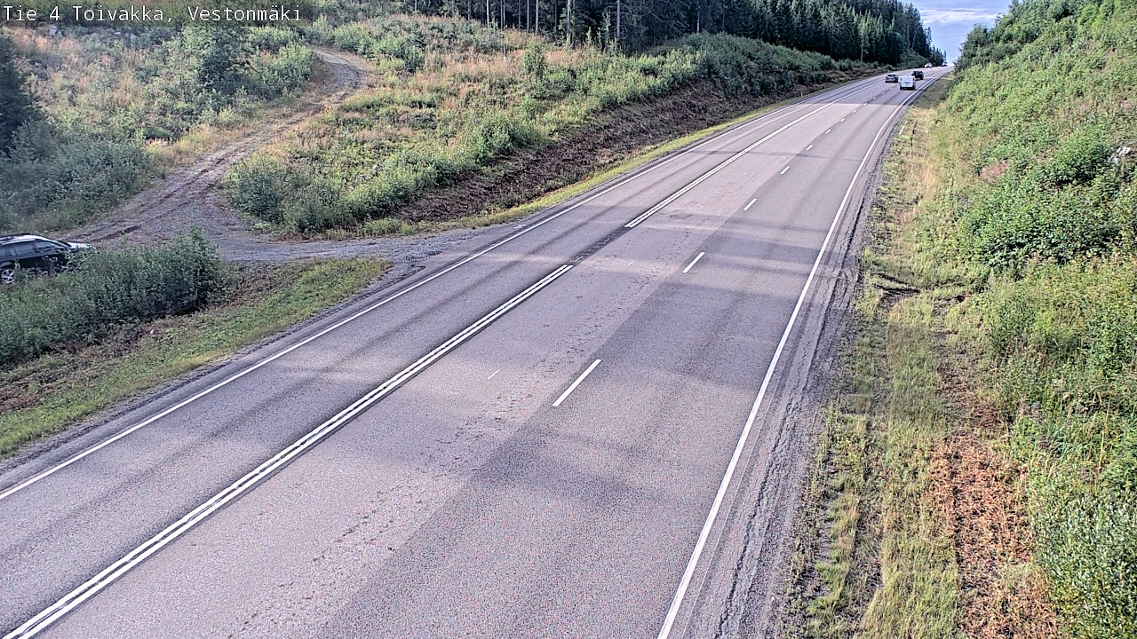 Weather Camera Image Road 4 Toivakka, Vestonmäki, Toivakka, Keski-Suomi