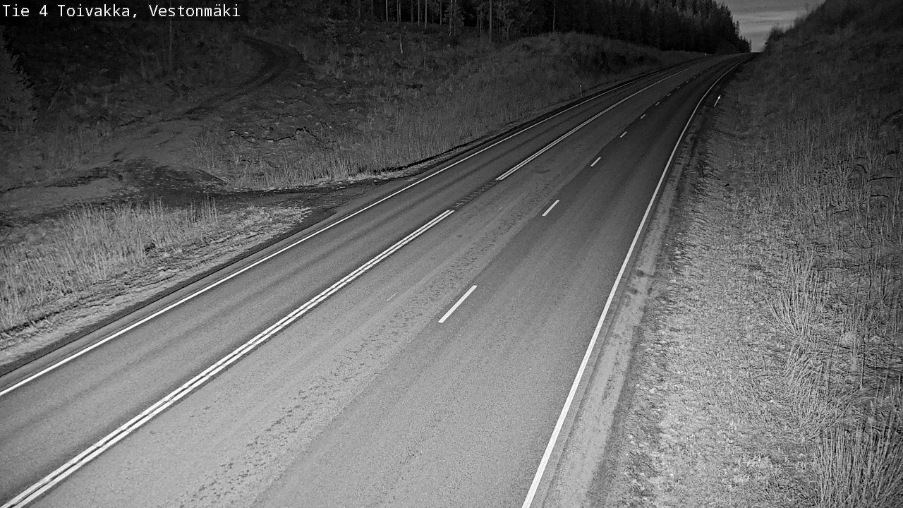 Weather Camera Image Road 4 Toivakka, Vestonmäki, Toivakka, Keski-Suomi