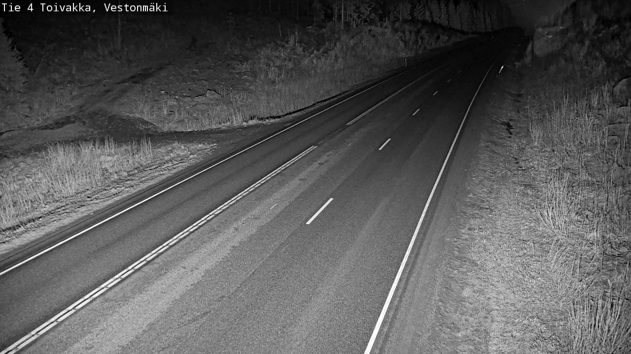 Weather Camera Image Road 4 Toivakka, Vestonmäki, Toivakka, Keski-Suomi