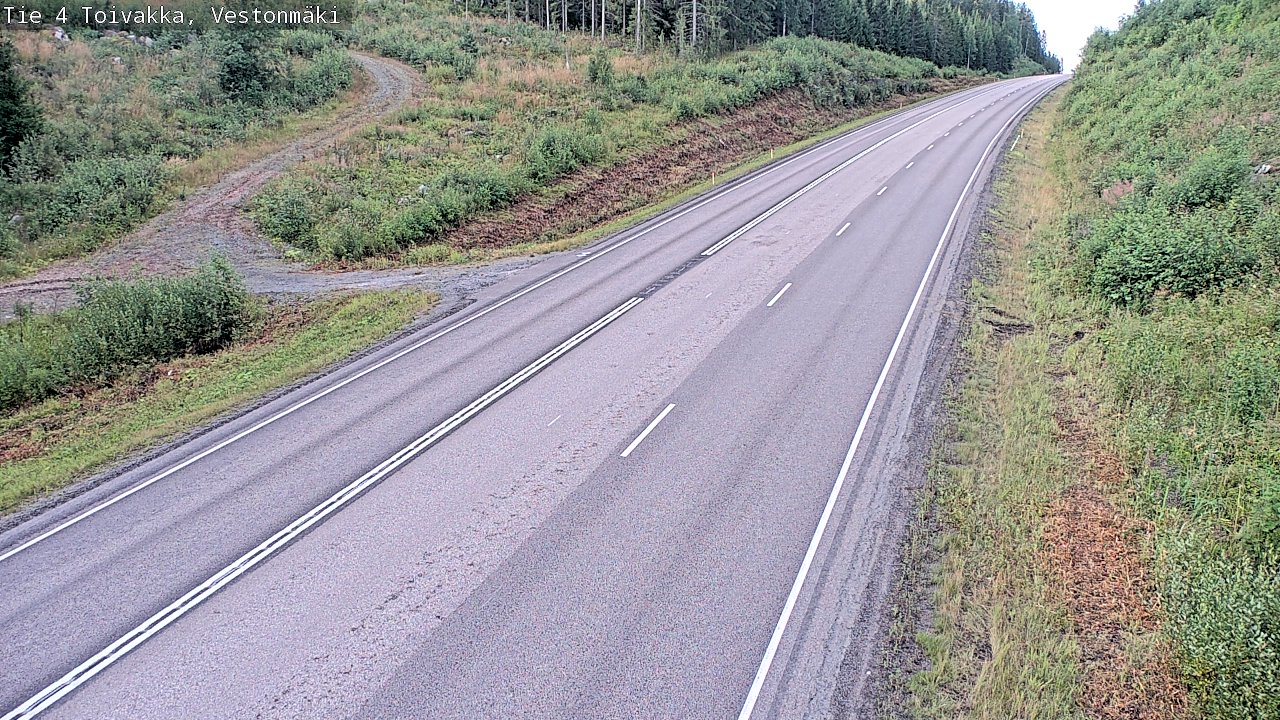 Weather Camera Image Road 4 Toivakka, Vestonmäki, Toivakka, Keski-Suomi