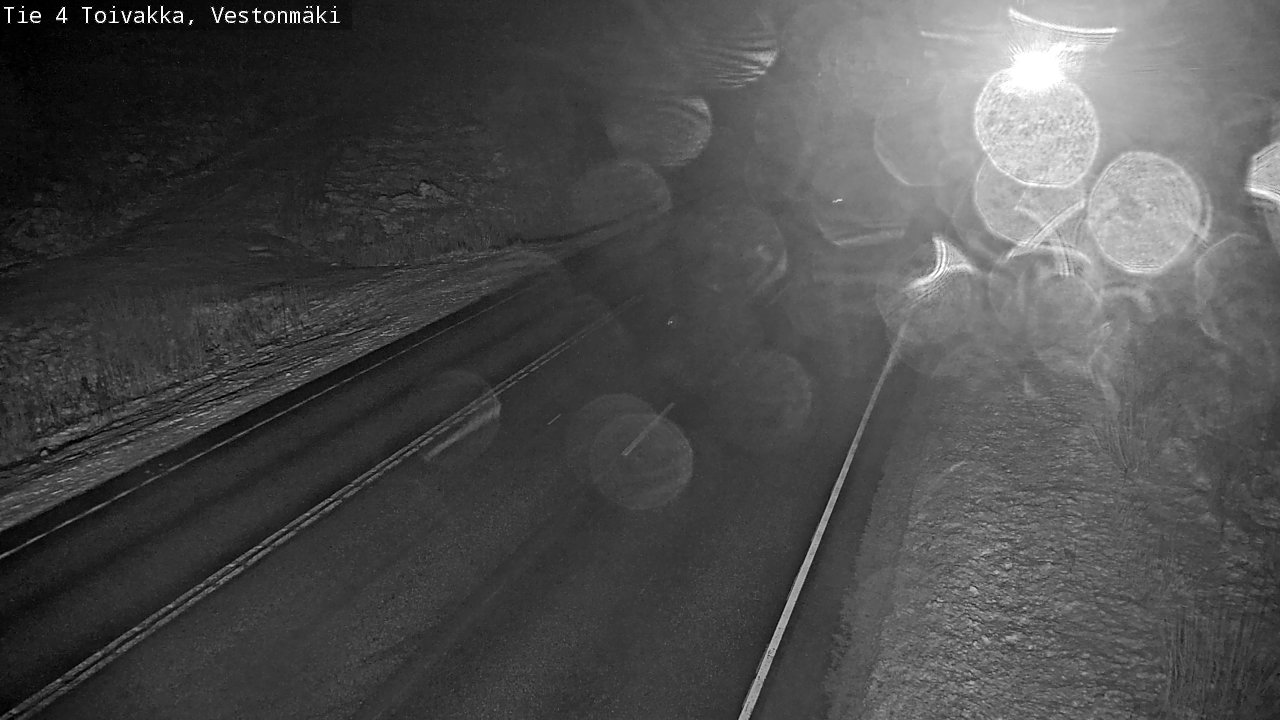 Weather Camera Image Väg 4 Toivakka, Vestonmäki, Toivakka, Keski-Suomi