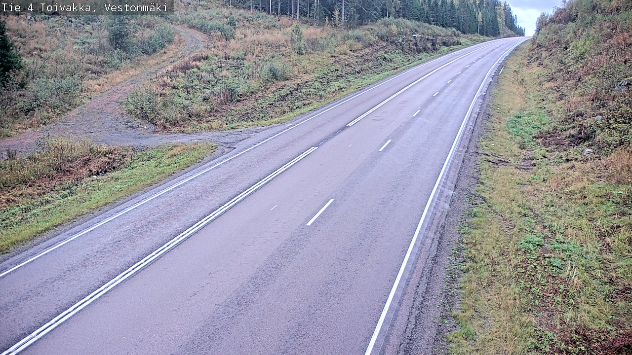 Kelikamerat Kuva Tie 4 Toivakka, Vestonmäki, Toivakka, Keski-Suomi