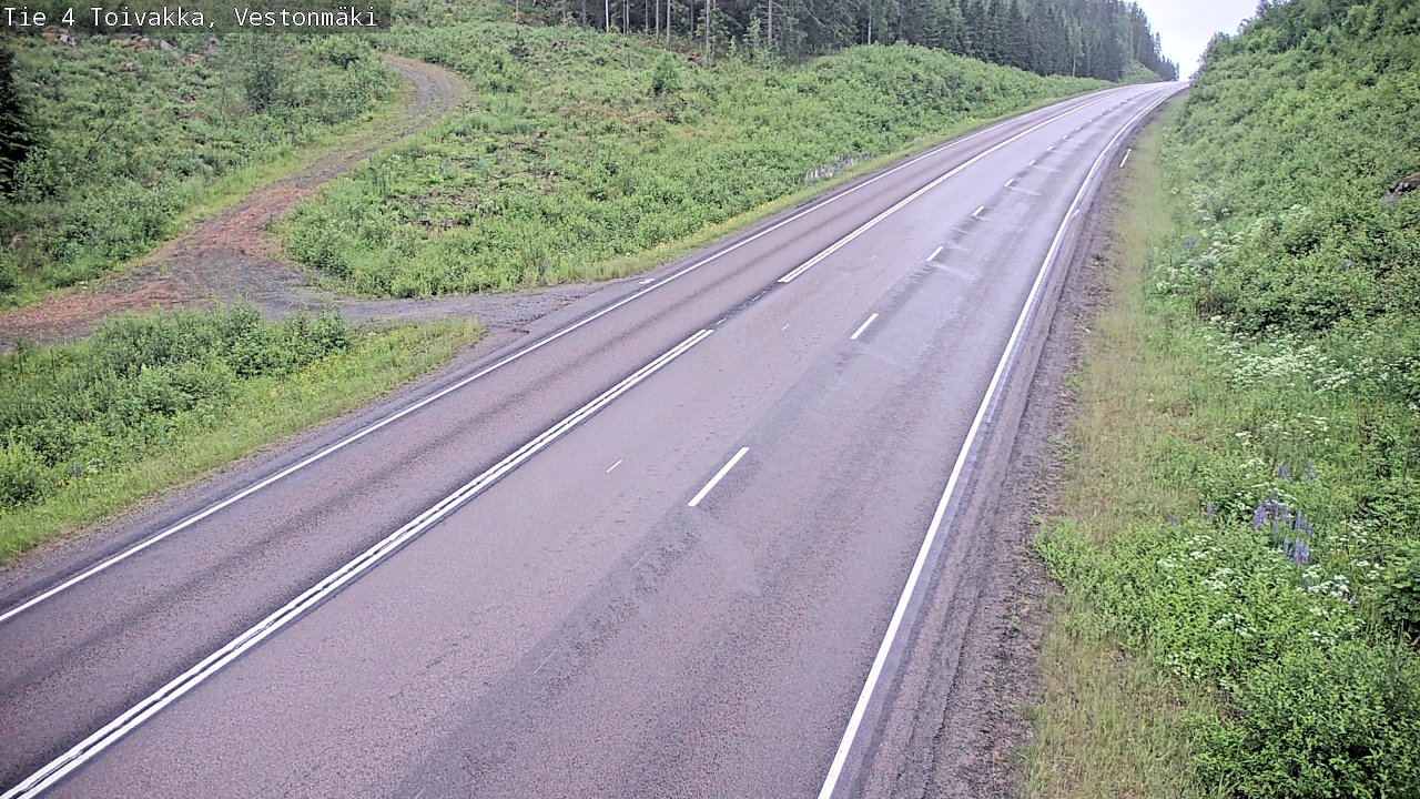 Kelikamerat Kuva Tie 4 Toivakka, Vestonmäki, Toivakka, Keski-Suomi