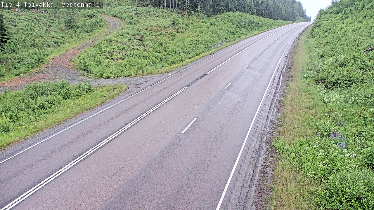 Weather Camera Image Road 4 Toivakka, Vestonmäki, Toivakka, Keski-Suomi