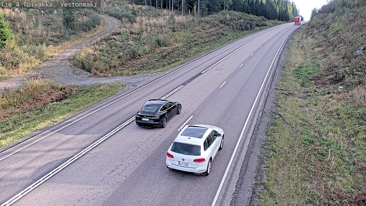 Weather Camera Image Road 4 Toivakka, Vestonmäki, Toivakka, Keski-Suomi