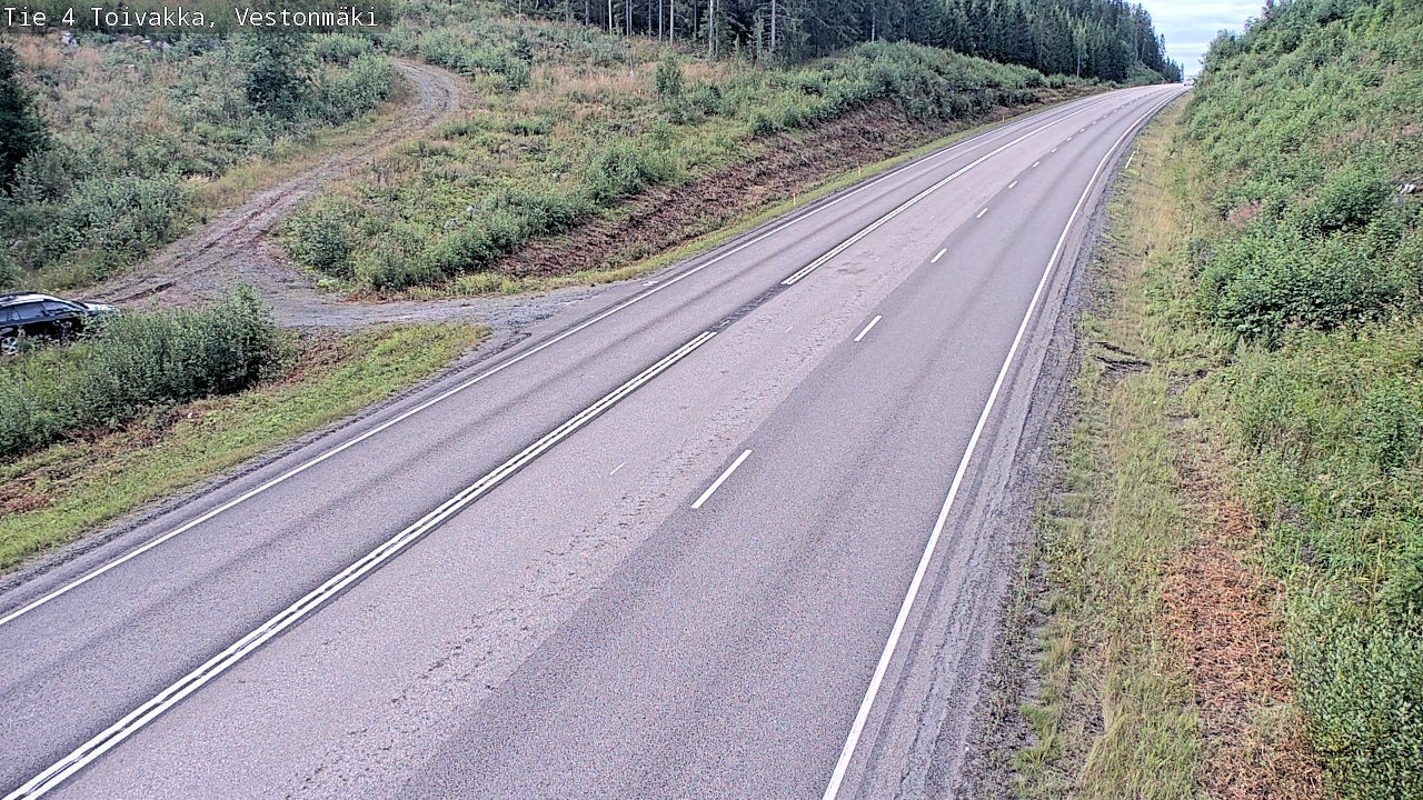 Weather Camera Image Road 4 Toivakka, Vestonmäki, Toivakka, Keski-Suomi