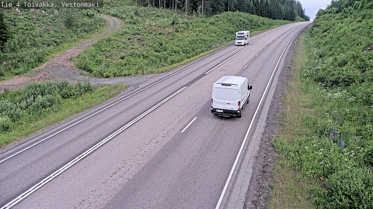 Kelikamerat Kuva Tie 4 Toivakka, Vestonmäki, Toivakka, Keski-Suomi