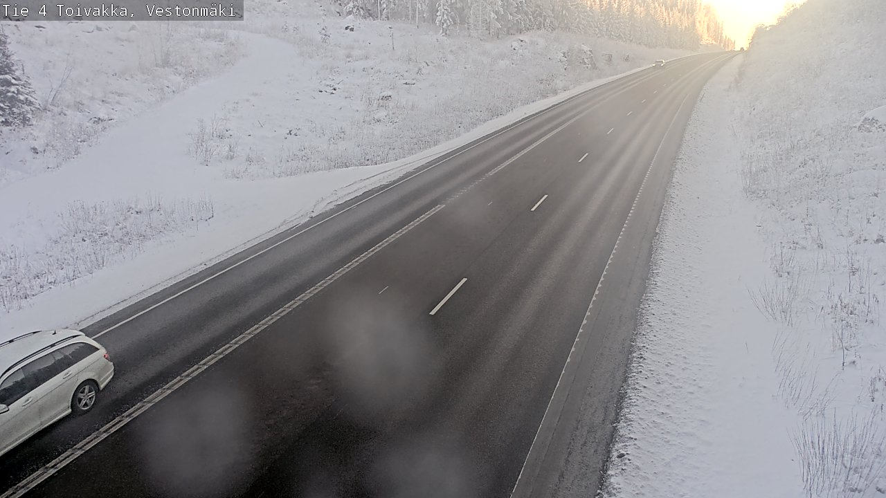 Weather Camera Image Road 4 Toivakka, Vestonmäki, Toivakka, Keski-Suomi