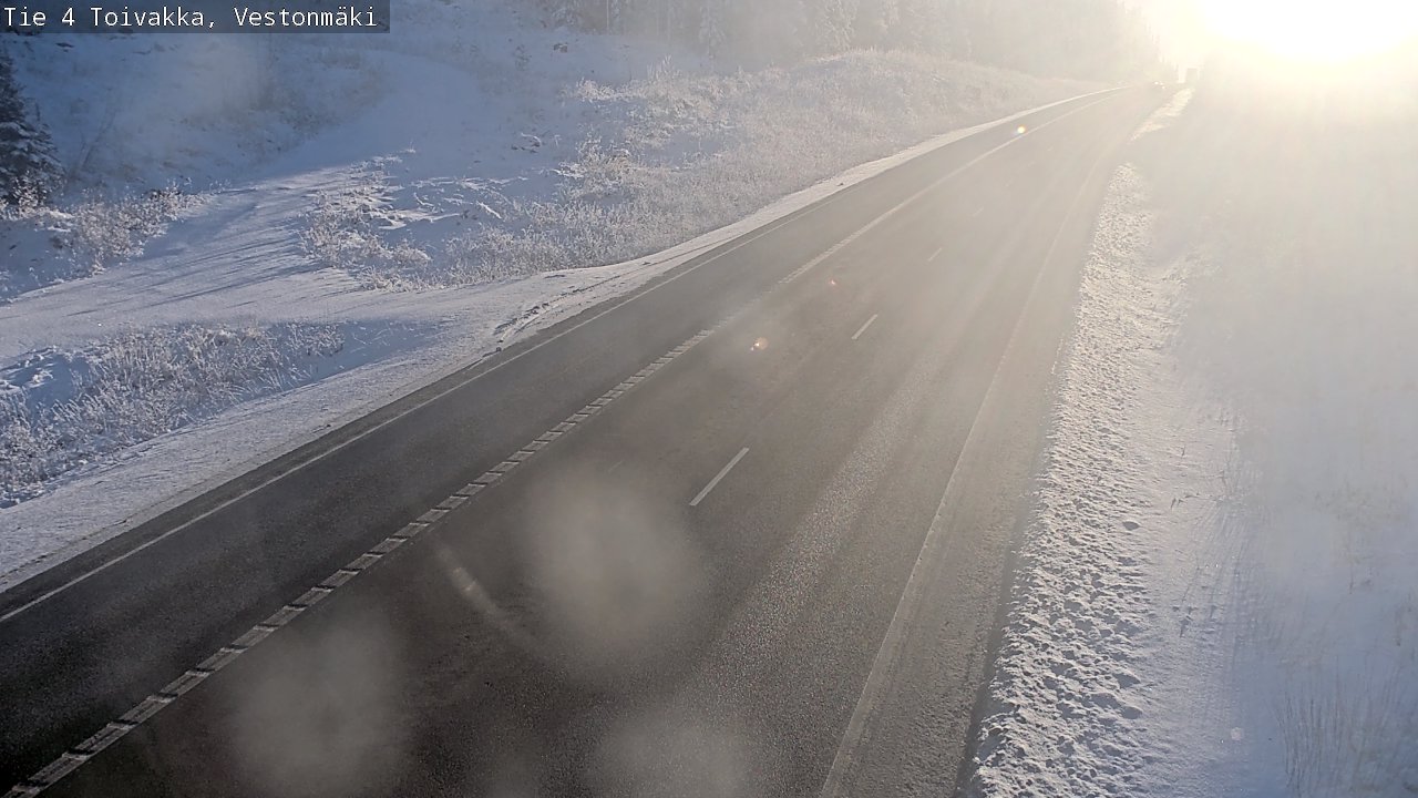 Weather Camera Image Road 4 Toivakka, Vestonmäki, Toivakka, Keski-Suomi