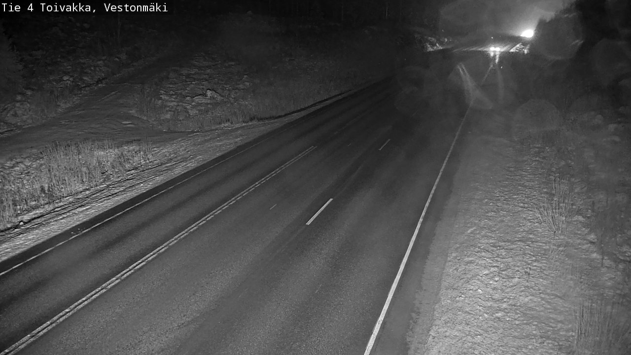 Weather Camera Image Väg 4 Toivakka, Vestonmäki, Toivakka, Keski-Suomi