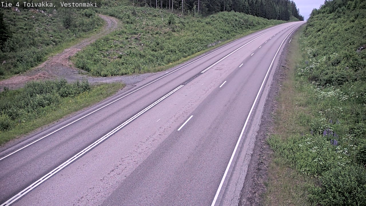 Kelikamerat Kuva Tie 4 Toivakka, Vestonmäki, Toivakka, Keski-Suomi