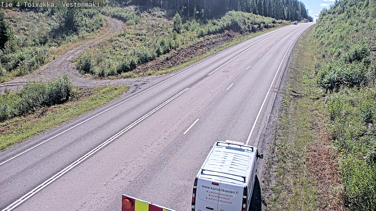 Kelikamerat Kuva Tie 4 Toivakka, Vestonmäki, Toivakka, Keski-Suomi