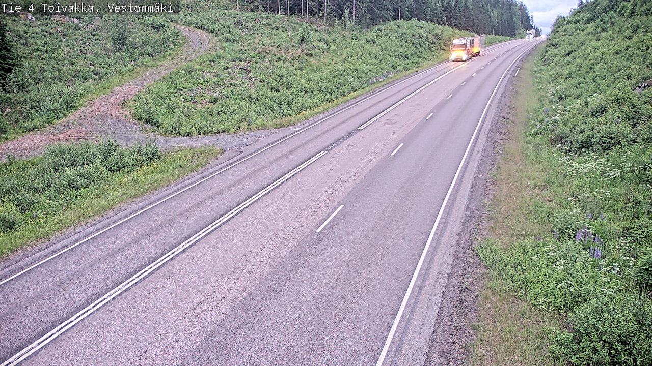 Kelikamerat Kuva Tie 4 Toivakka, Vestonmäki, Toivakka, Keski-Suomi