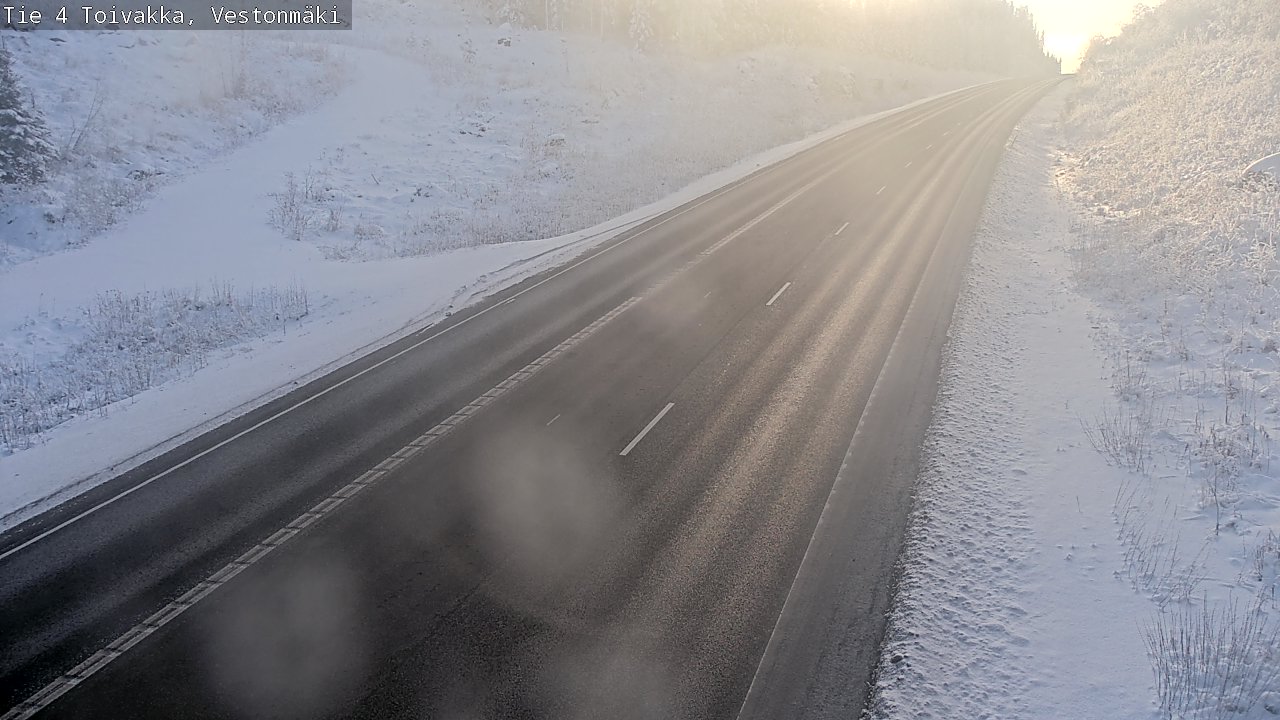 Weather Camera Image Road 4 Toivakka, Vestonmäki, Toivakka, Keski-Suomi