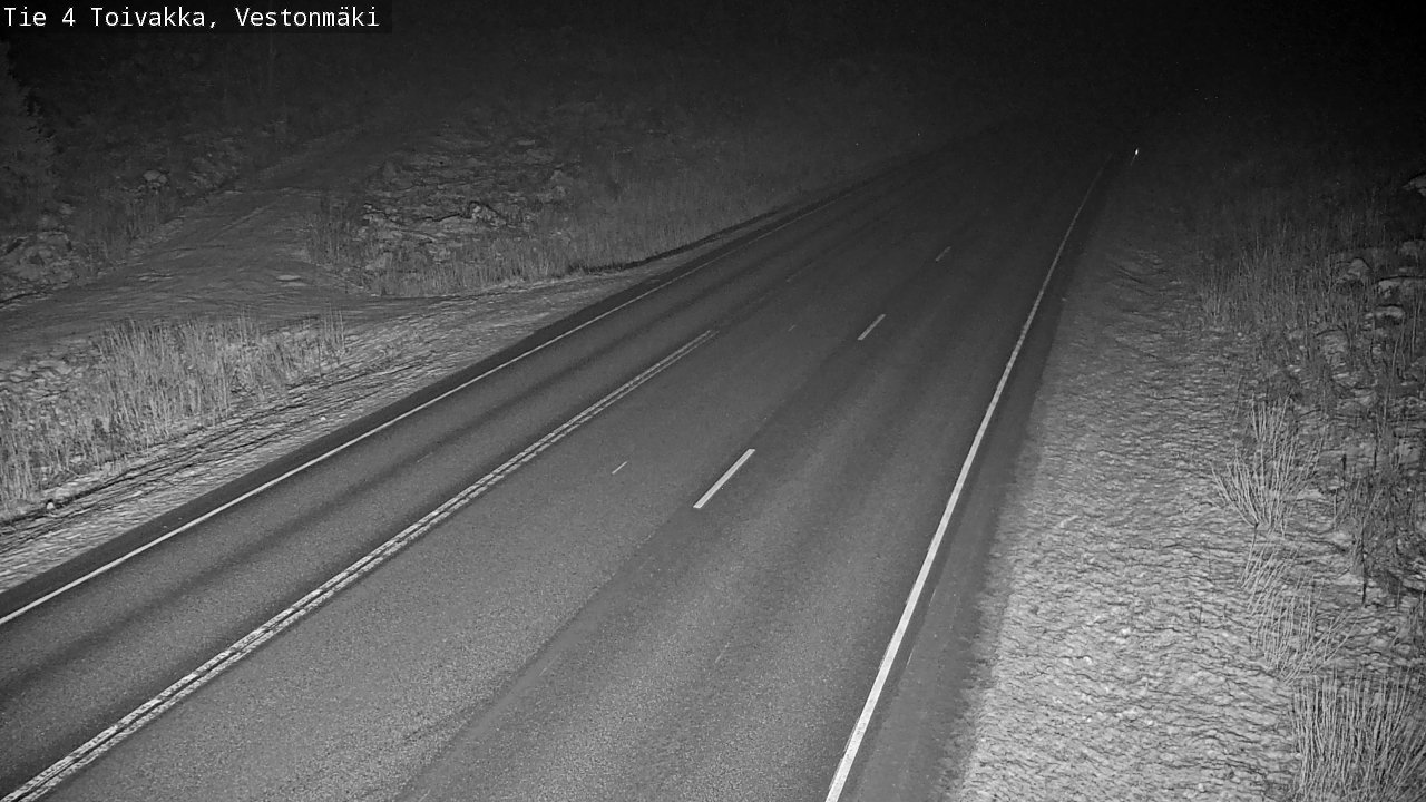 Weather Camera Image Väg 4 Toivakka, Vestonmäki, Toivakka, Keski-Suomi