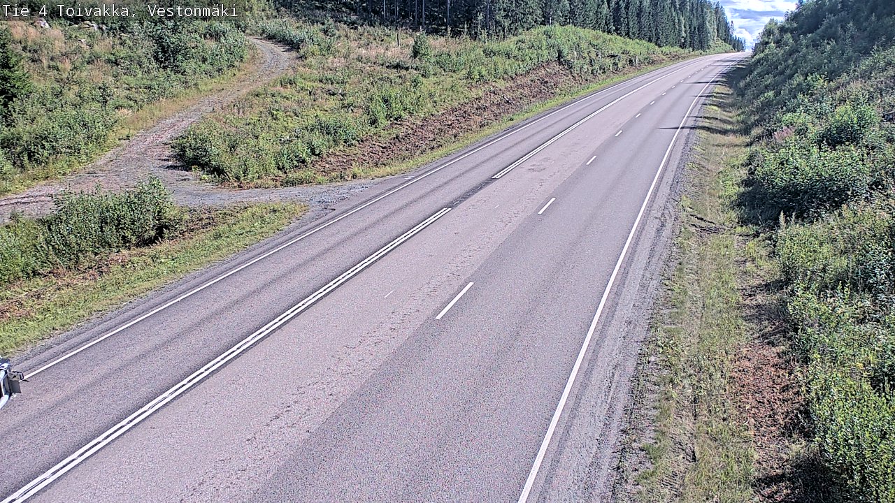 Kelikamerat Kuva Tie 4 Toivakka, Vestonmäki, Toivakka, Keski-Suomi