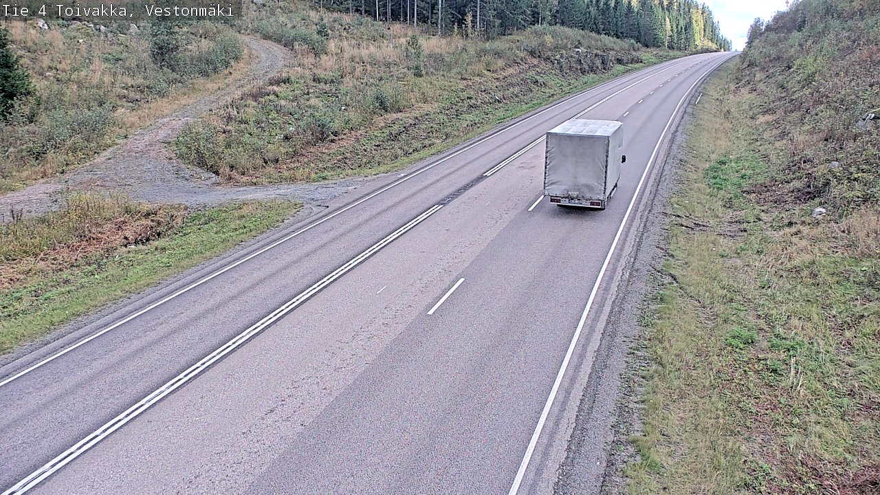 Weather Camera Image Road 4 Toivakka, Vestonmäki, Toivakka, Keski-Suomi