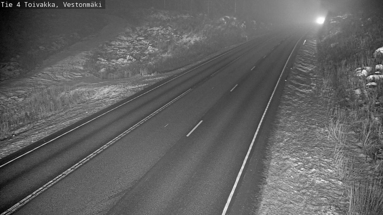 Weather Camera Image Väg 4 Toivakka, Vestonmäki, Toivakka, Keski-Suomi