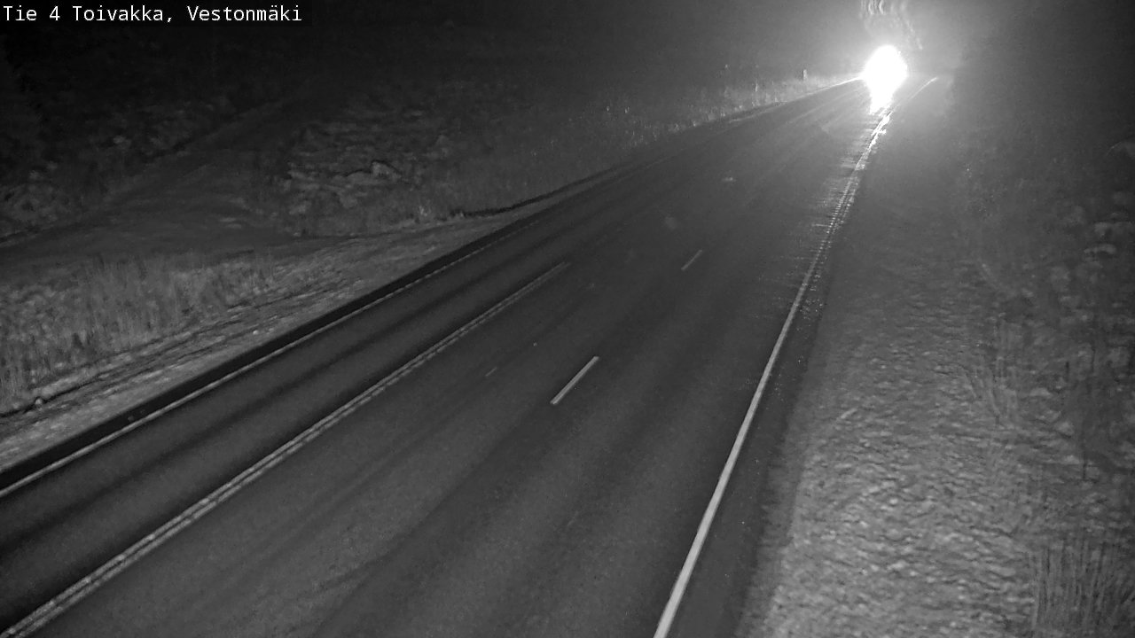 Weather Camera Image Väg 4 Toivakka, Vestonmäki, Toivakka, Keski-Suomi