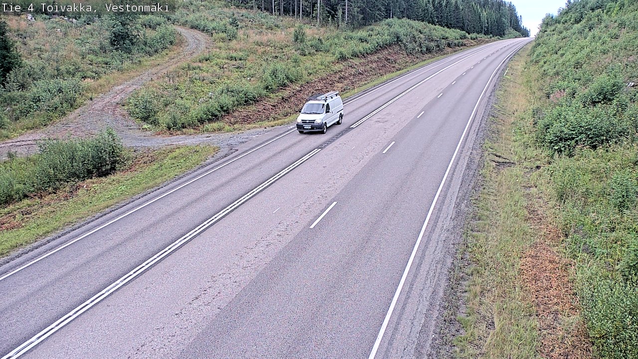 Weather Camera Image Road 4 Toivakka, Vestonmäki, Toivakka, Keski-Suomi