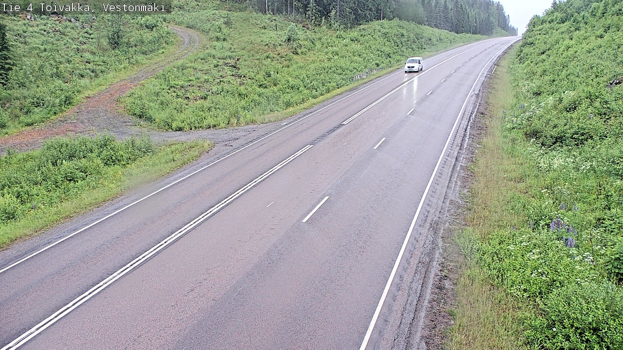 Weather Camera Image Road 4 Toivakka, Vestonmäki, Toivakka, Keski-Suomi