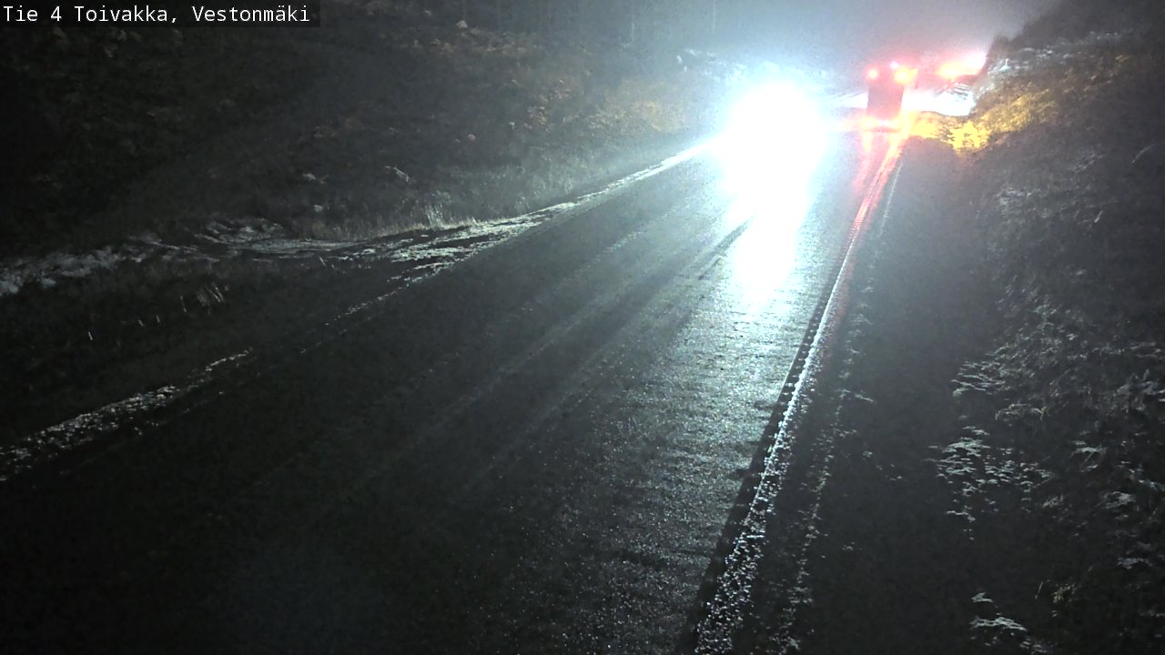 Weather Camera Image Väg 4 Toivakka, Vestonmäki, Toivakka, Keski-Suomi