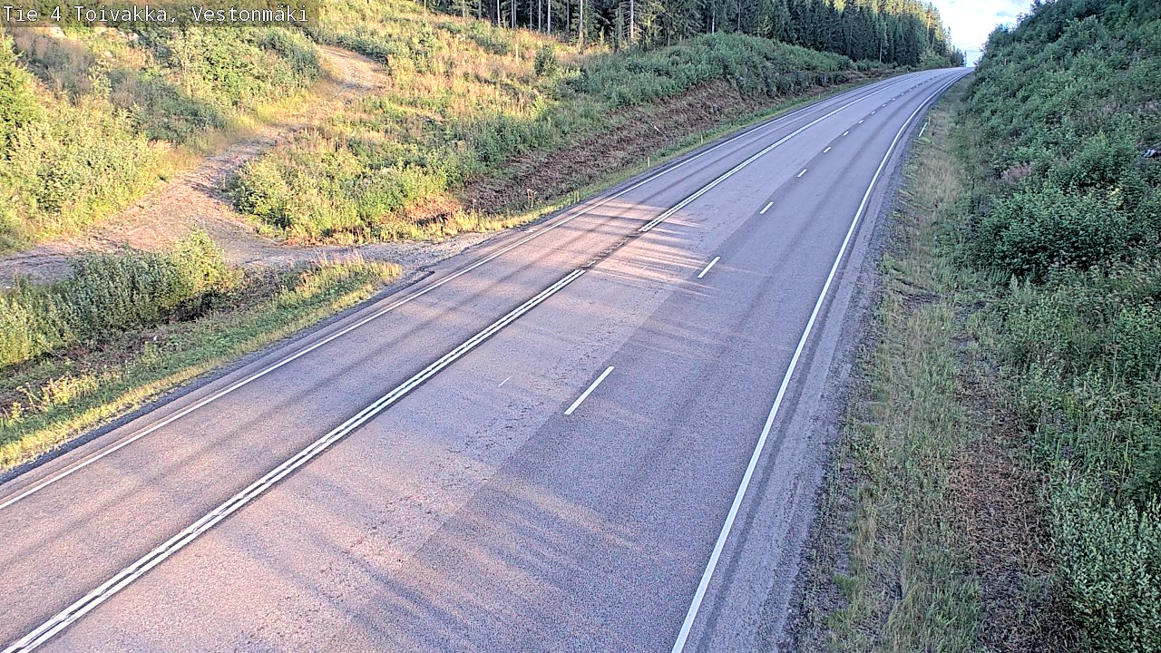 Kelikamerat Kuva Tie 4 Toivakka, Vestonmäki, Toivakka, Keski-Suomi
