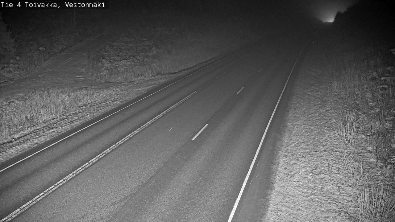Weather Camera Image Väg 4 Toivakka, Vestonmäki, Toivakka, Keski-Suomi