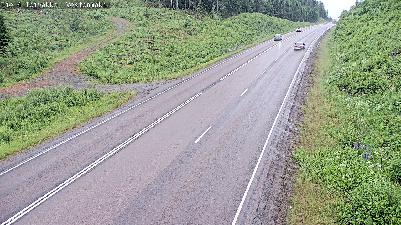Kelikamerat Kuva Tie 4 Toivakka, Vestonmäki, Toivakka, Keski-Suomi