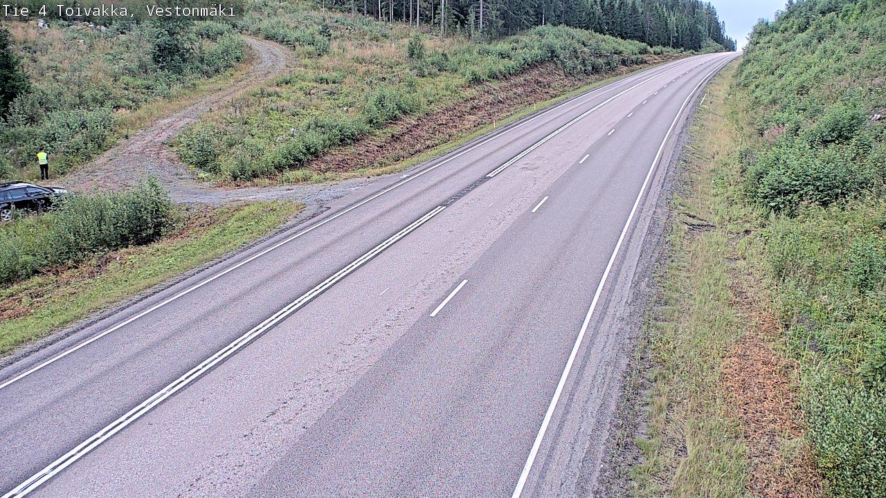 Weather Camera Image Road 4 Toivakka, Vestonmäki, Toivakka, Keski-Suomi