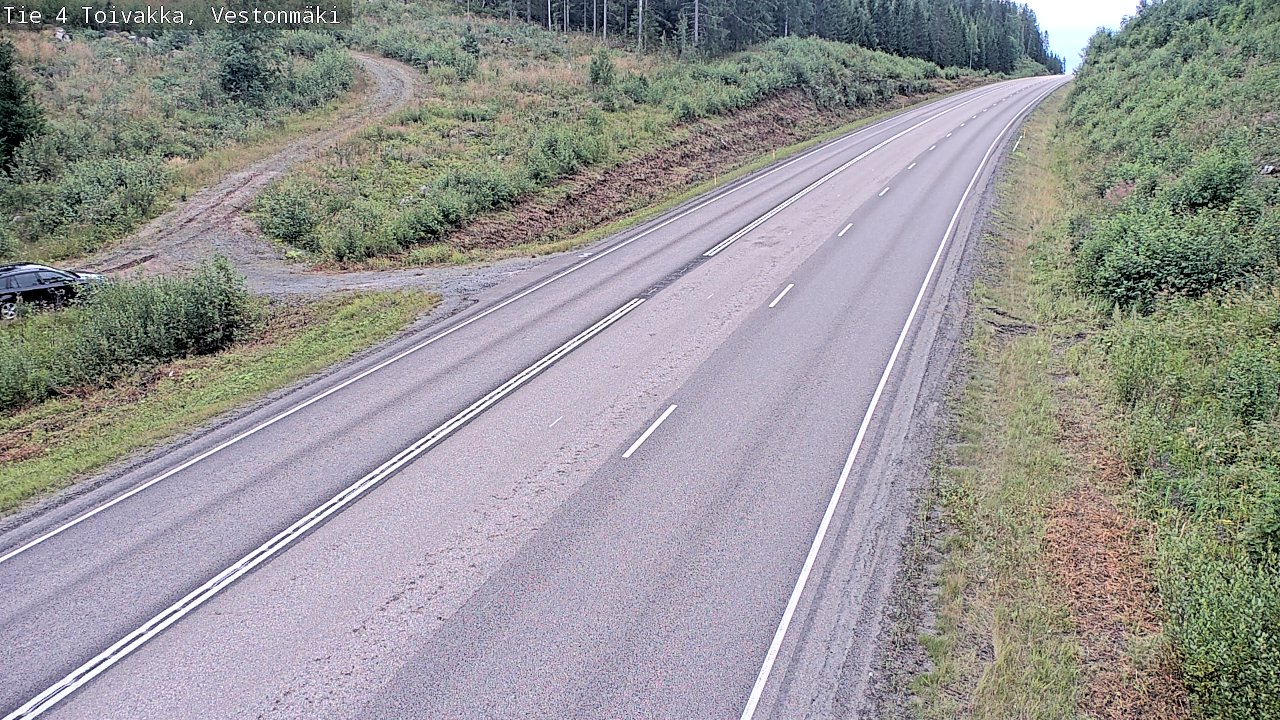 Weather Camera Image Road 4 Toivakka, Vestonmäki, Toivakka, Keski-Suomi