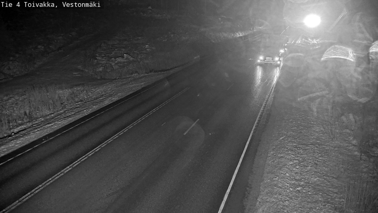 Weather Camera Image Väg 4 Toivakka, Vestonmäki, Toivakka, Keski-Suomi