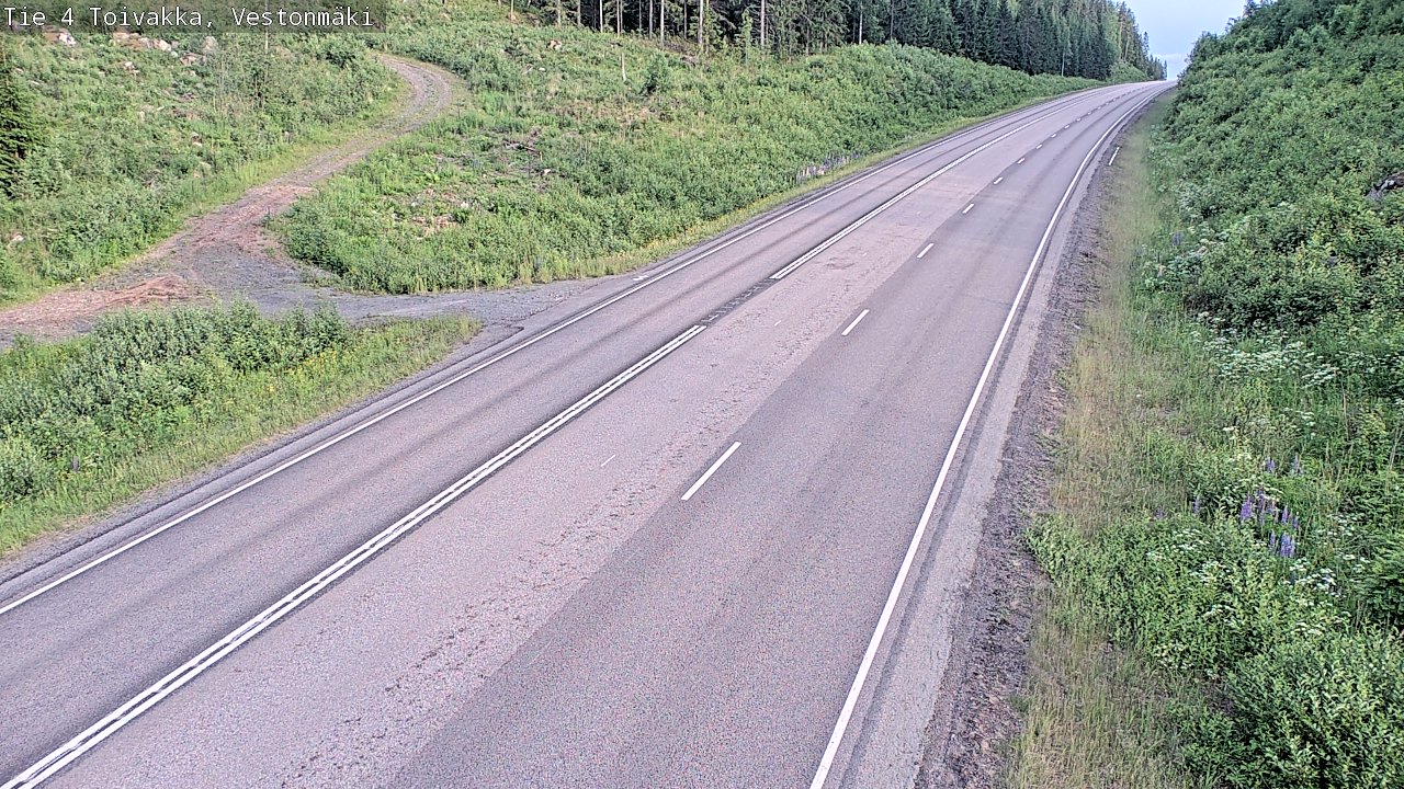 Kelikamerat Kuva Tie 4 Toivakka, Vestonmäki, Toivakka, Keski-Suomi