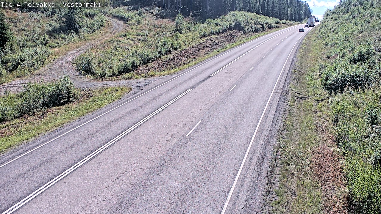 Kelikamerat Kuva Tie 4 Toivakka, Vestonmäki, Toivakka, Keski-Suomi