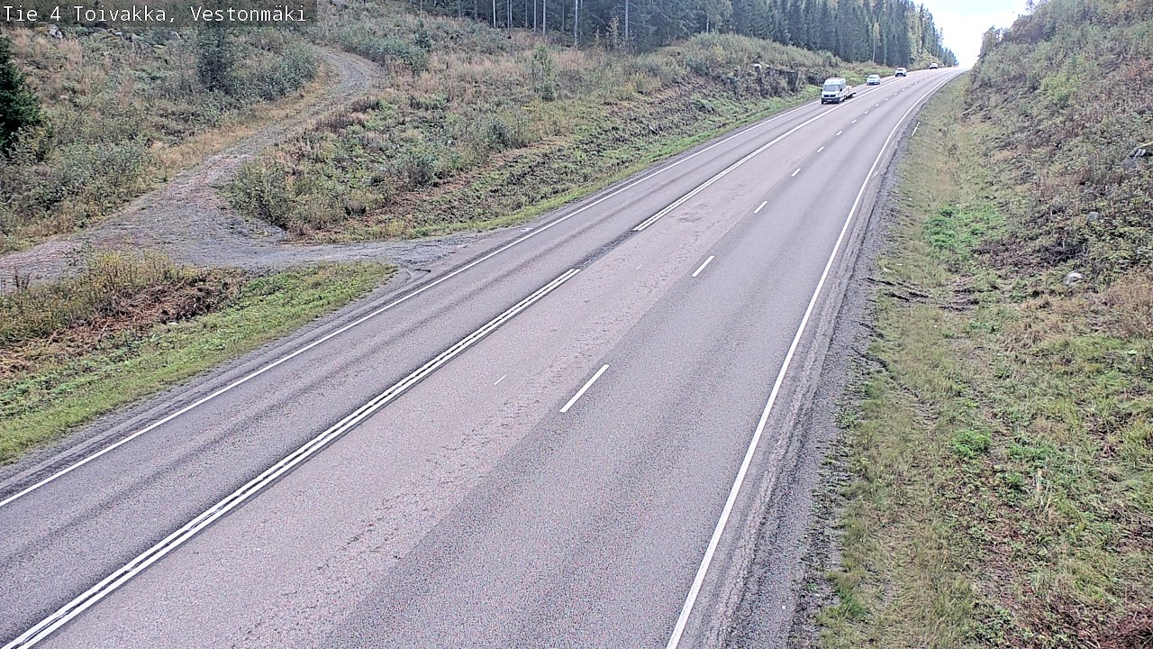 Kelikamerat Kuva Tie 4 Toivakka, Vestonmäki, Toivakka, Keski-Suomi
