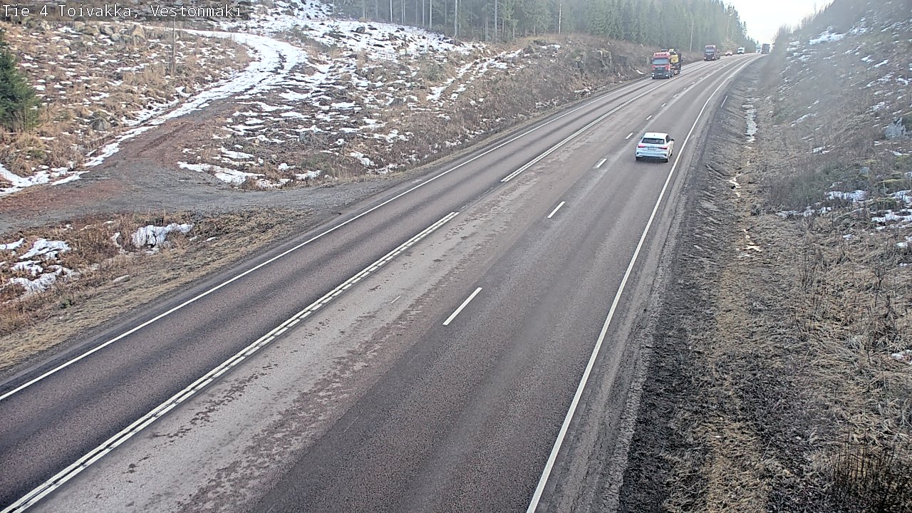 Weather Camera Image Road 4 Toivakka, Vestonmäki, Toivakka, Keski-Suomi