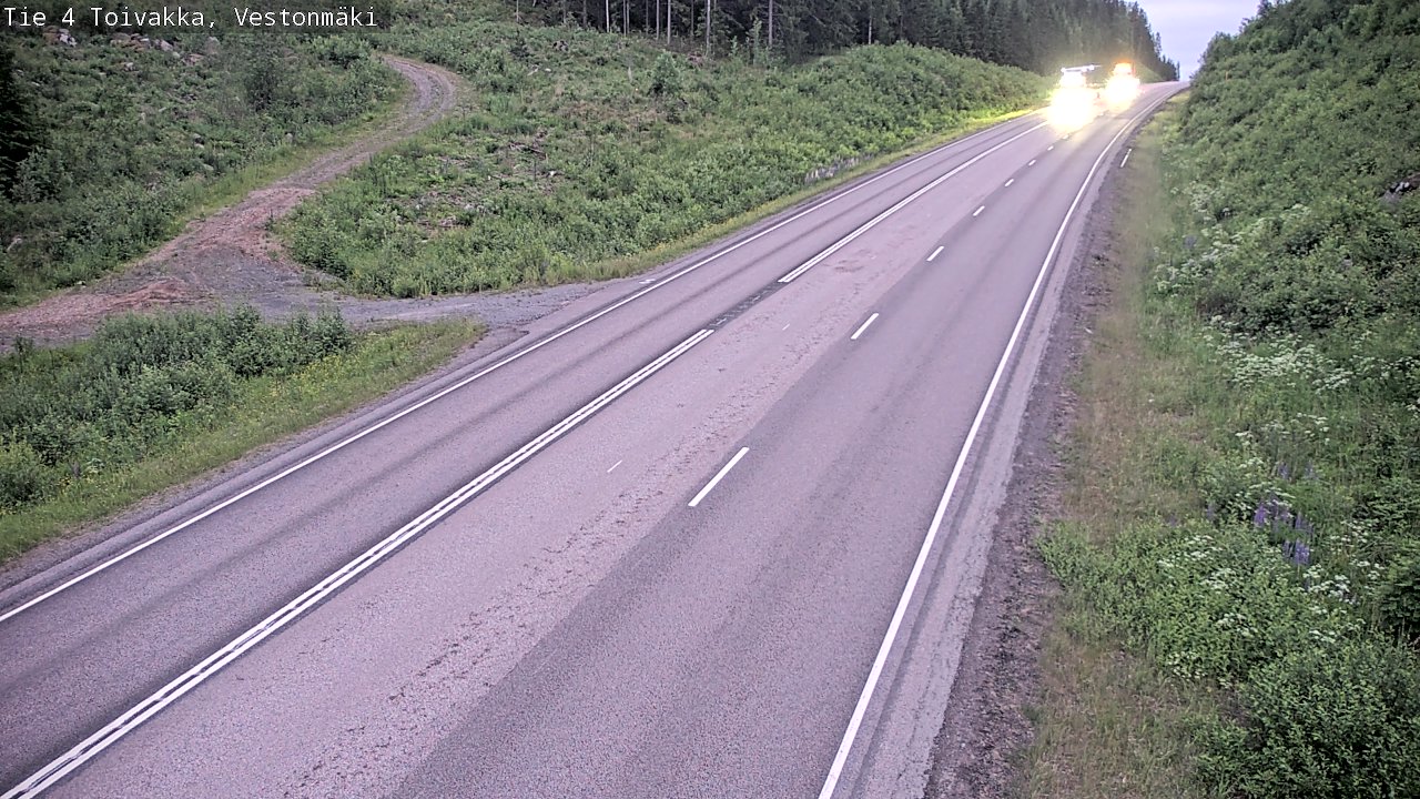 Kelikamerat Kuva Tie 4 Toivakka, Vestonmäki, Toivakka, Keski-Suomi