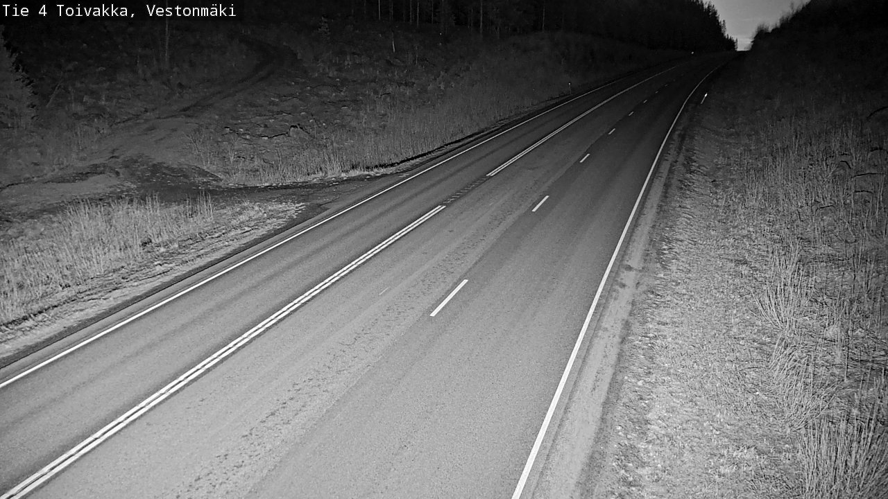 Weather Camera Image Road 4 Toivakka, Vestonmäki, Toivakka, Keski-Suomi