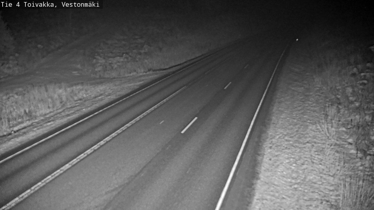 Weather Camera Image Väg 4 Toivakka, Vestonmäki, Toivakka, Keski-Suomi