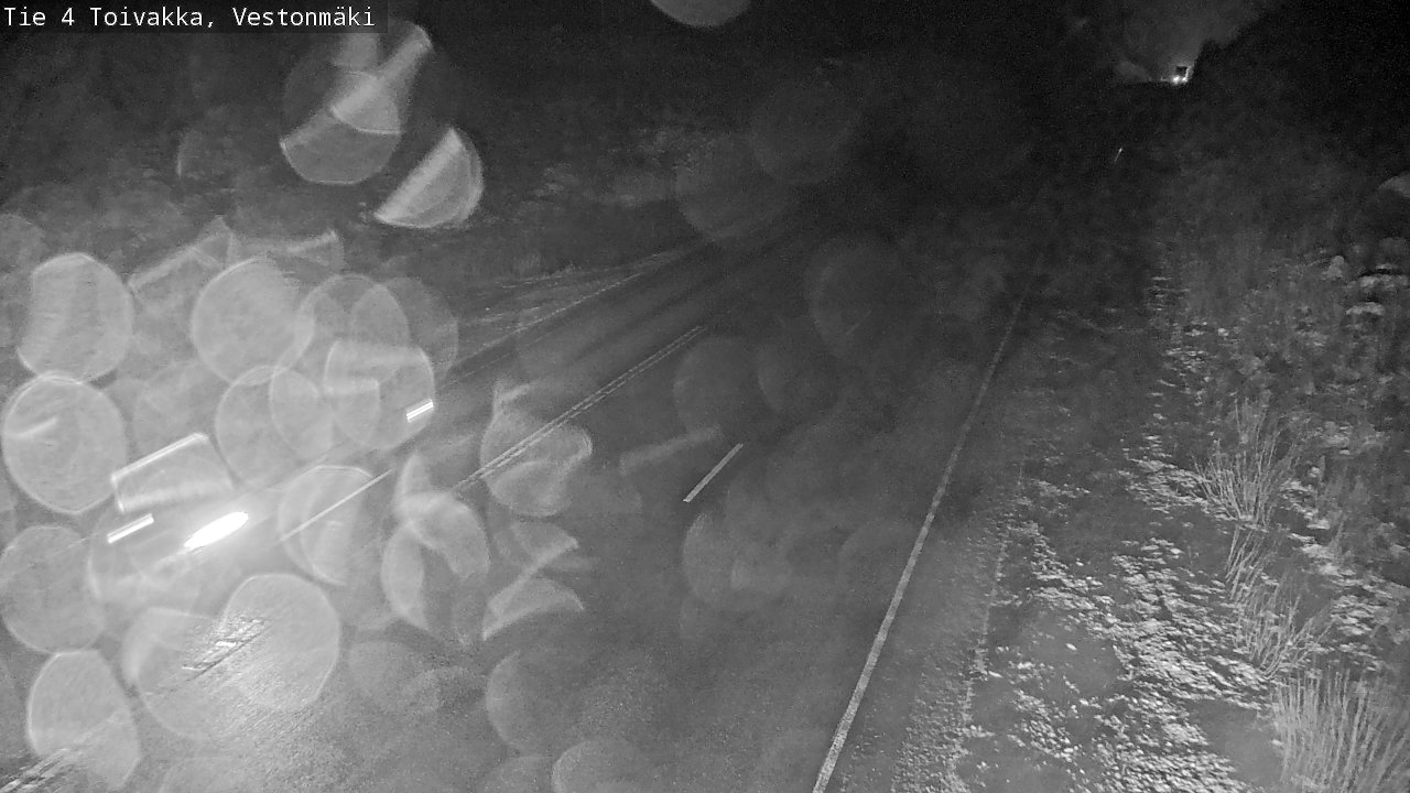 Weather Camera Image Väg 4 Toivakka, Vestonmäki, Toivakka, Keski-Suomi