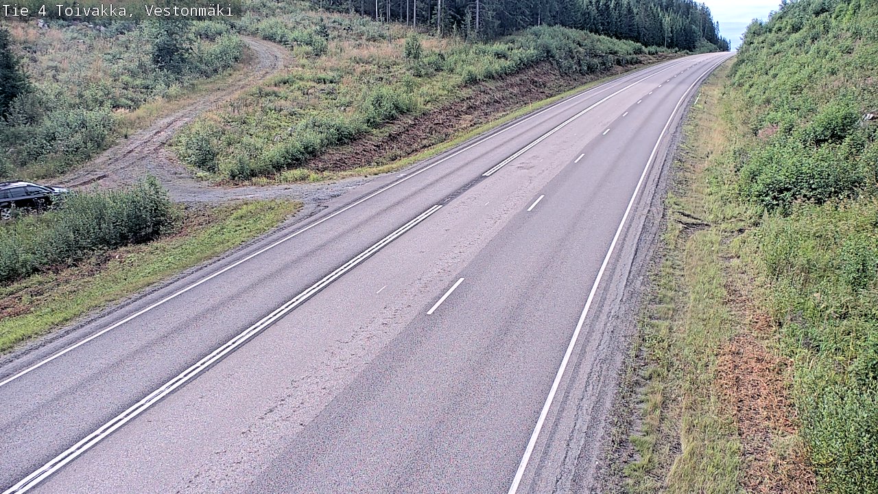 Weather Camera Image Road 4 Toivakka, Vestonmäki, Toivakka, Keski-Suomi