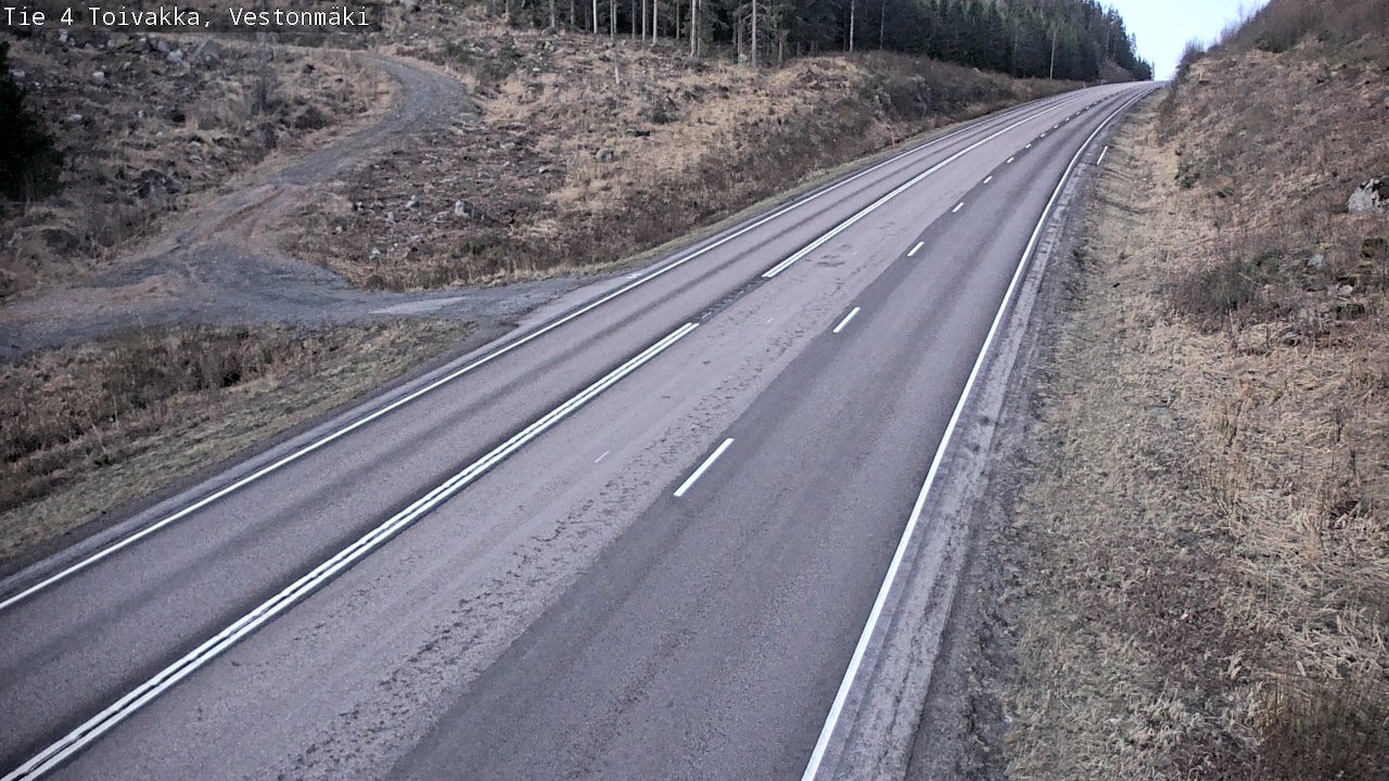 Weather Camera Image Road 4 Toivakka, Vestonmäki, Toivakka, Keski-Suomi
