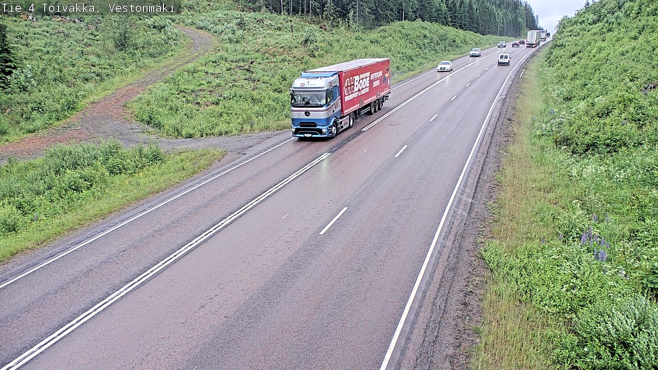 Kelikamerat Kuva Tie 4 Toivakka, Vestonmäki, Toivakka, Keski-Suomi