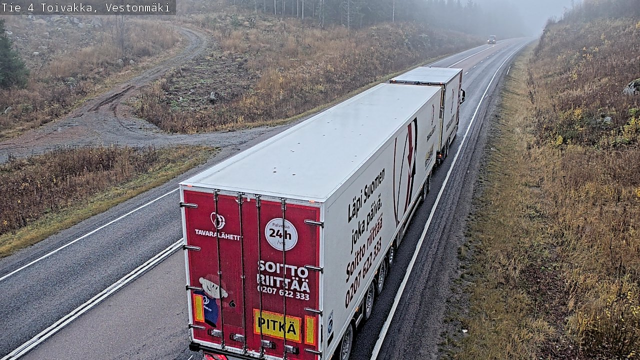 Kelikamerat Kuva Tie 4 Toivakka, Vestonmäki, Toivakka, Keski-Suomi