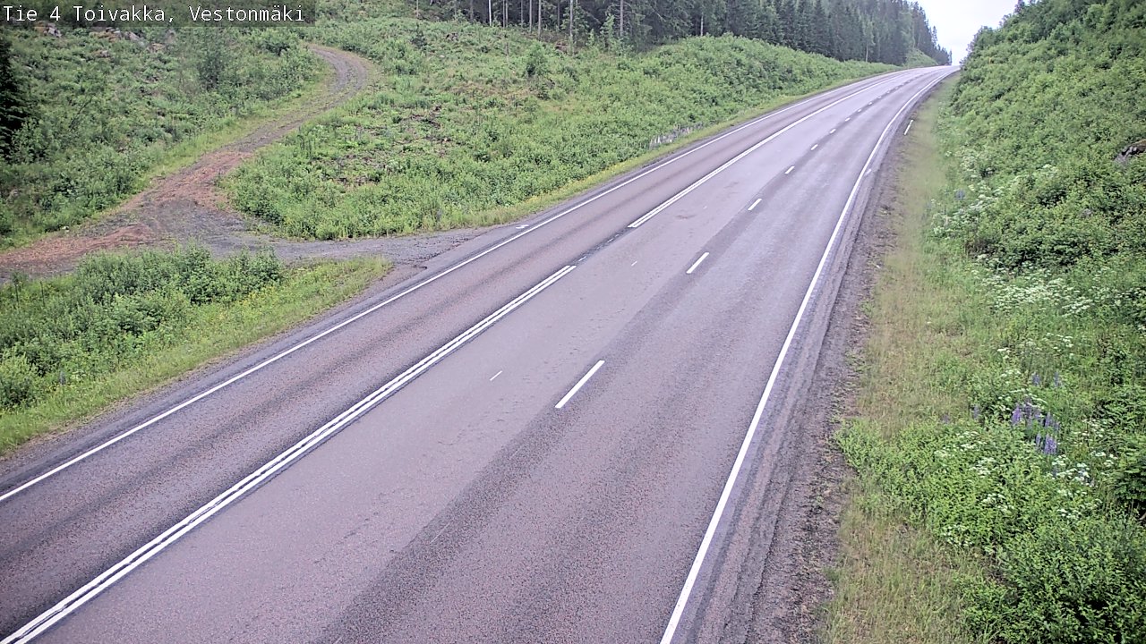 Kelikamerat Kuva Tie 4 Toivakka, Vestonmäki, Toivakka, Keski-Suomi