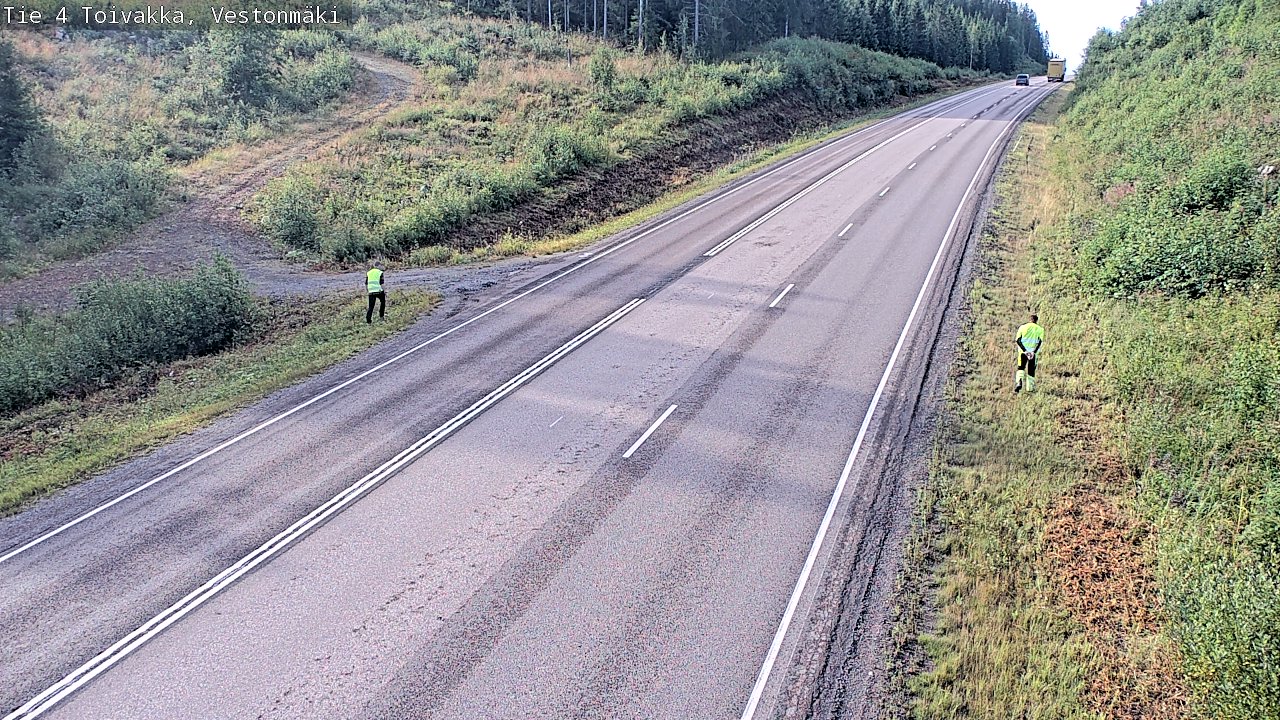 Kelikamerat Kuva Tie 4 Toivakka, Vestonmäki, Toivakka, Keski-Suomi